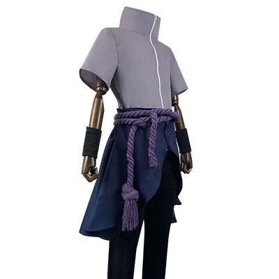 万圣节火影忍者cosplay服疾风传宇智波佐助cos服全套角色扮演动漫