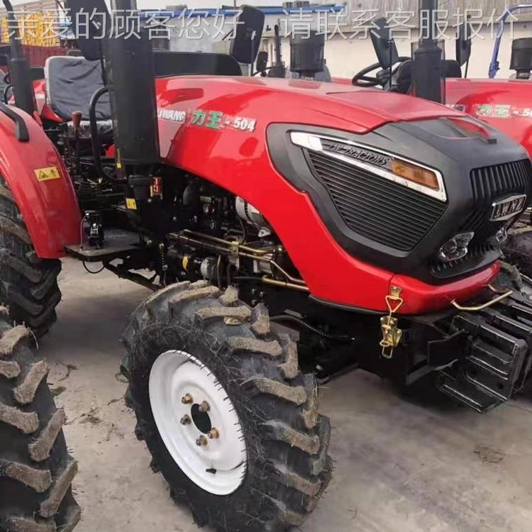 504拖拉机四驱农用四轮拖拉机带强压多路阀配重