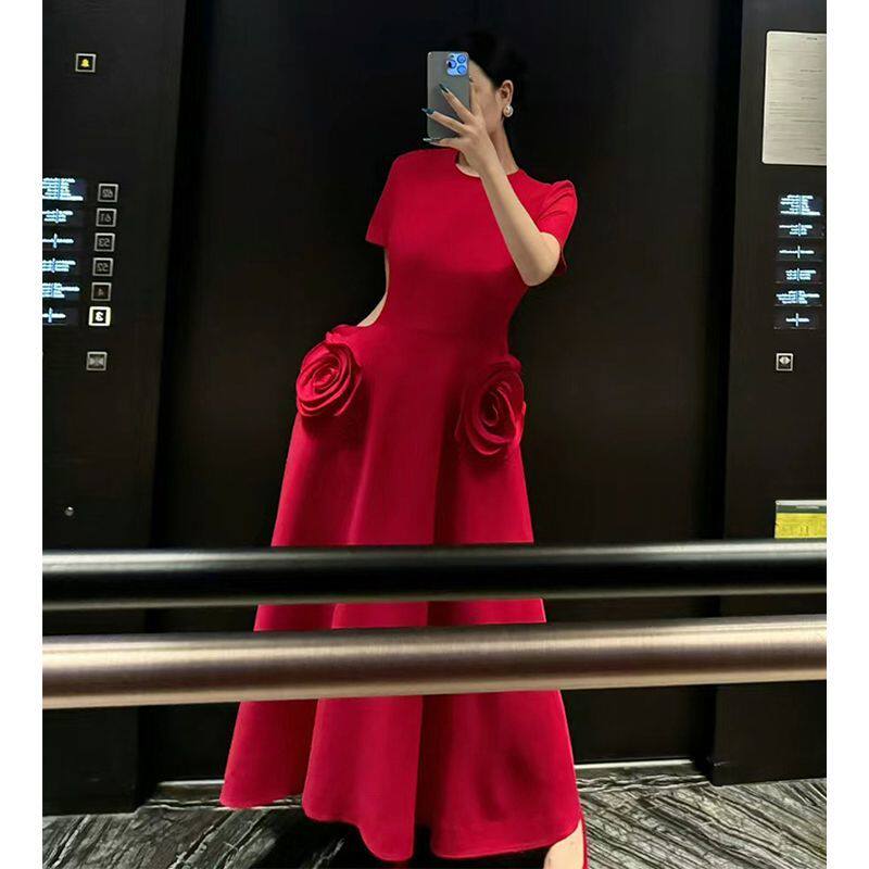 设计感小众不规则立体花