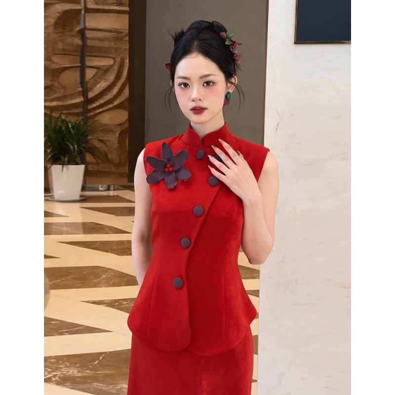新中式订婚礼服敬酒服晨