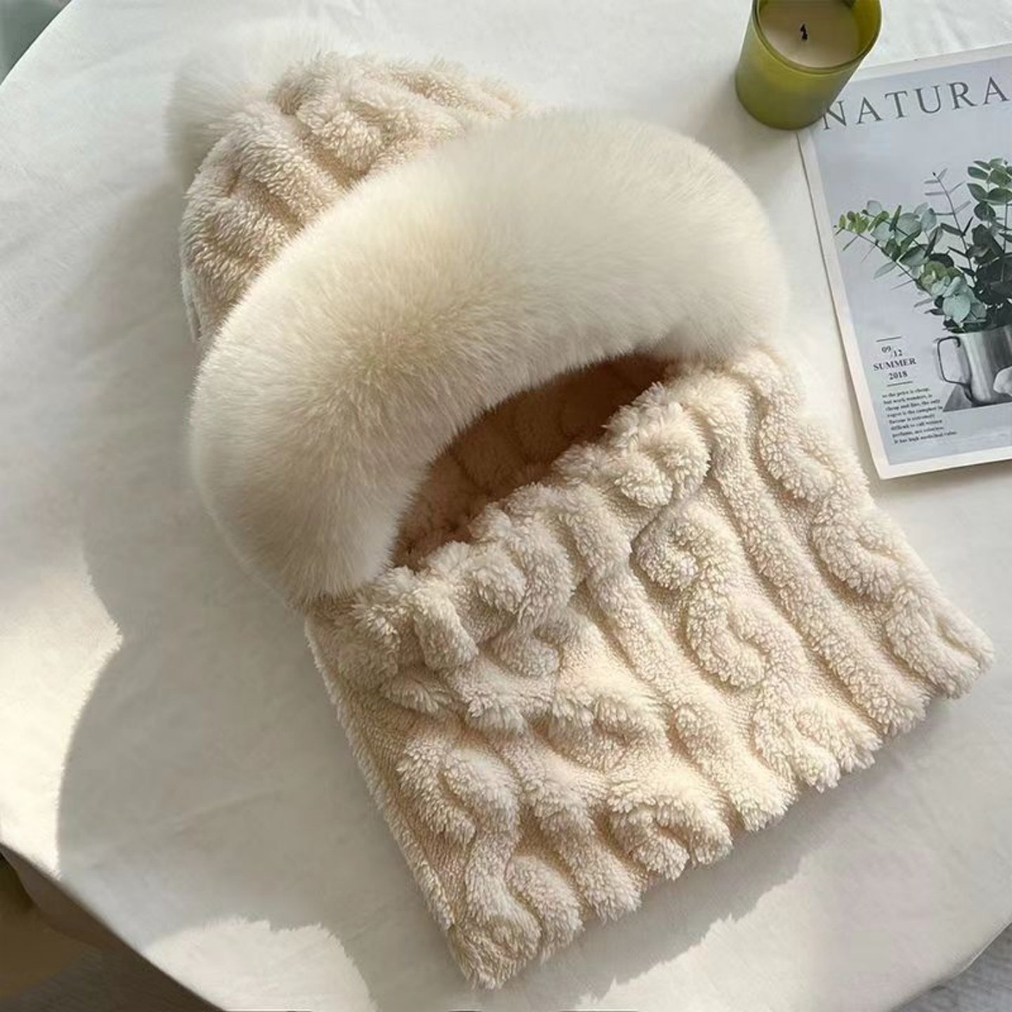 冬季护耳口罩一体帽子加厚骑车绒防风保暖骑行围脖户外包头运动帽