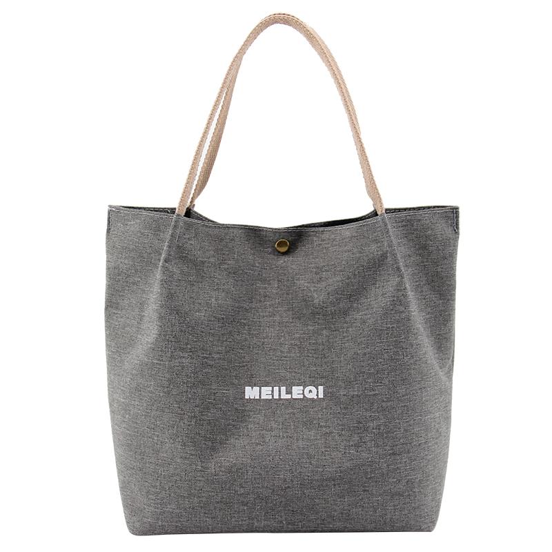 简约便当袋手提包午餐袋上班族带饭手提袋时尚便当袋大容量手拎袋