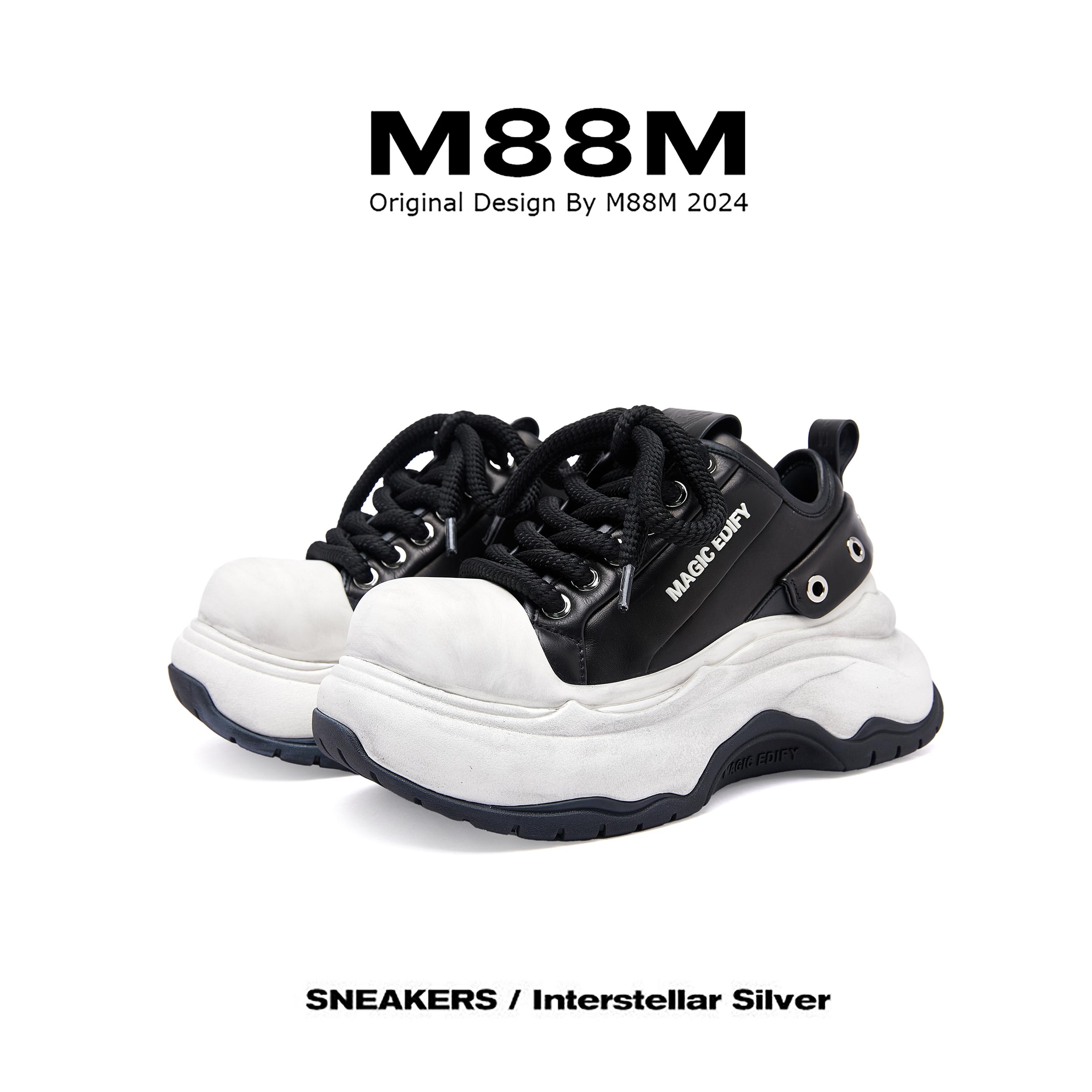 增高小白鞋子M88M2024新款百搭