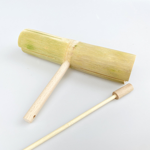 手工竹打击乐器玩教具幼儿表演竹邦邦奥夫音乐玩具传统民族风手持