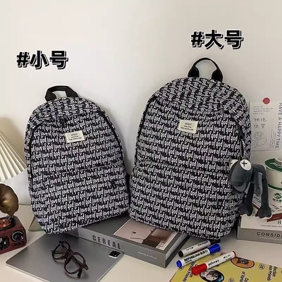 混的人书包背包美式书包