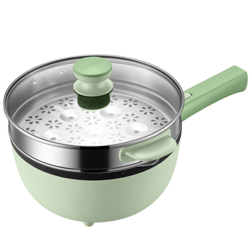 苏泊尔电炒锅家用多功能炒菜一体式电火火锅宿舍学生锅蒸煮电煮锅