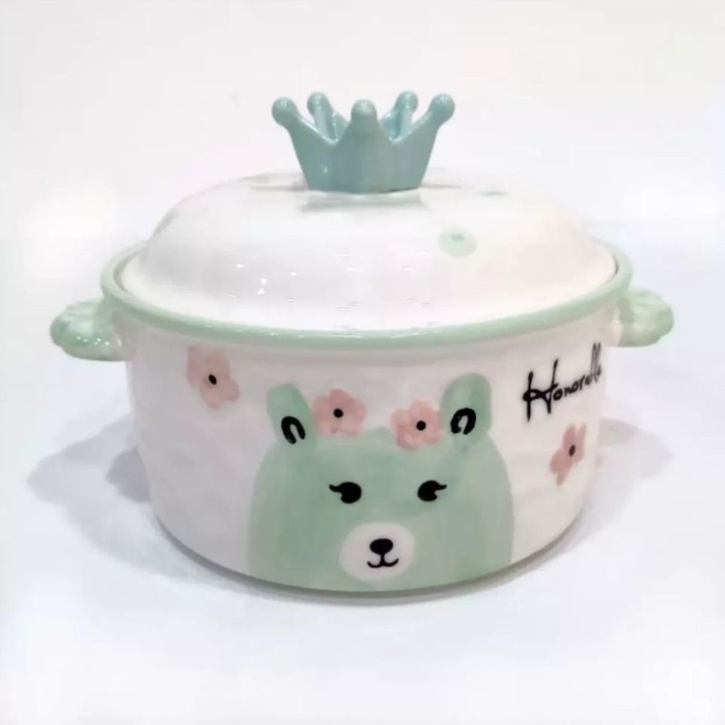 带盖沙拉碗筷陶瓷儿童大碗汤家用单个可爱甜品泡面碗饭碗饭碗套装,餐饮具,泡面碗,淘宝优惠券,粉丝福利购,淘宝优惠卷