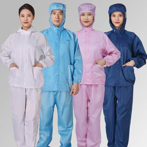 防尘工作服防静电无尘衣喷漆养殖