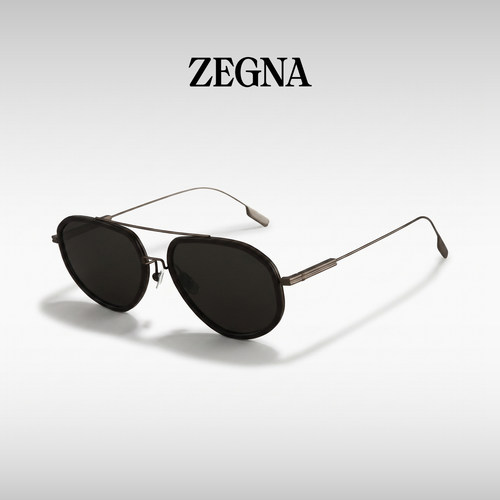 ZEGNA/杰尼亚偏光飞行员框太阳镜
