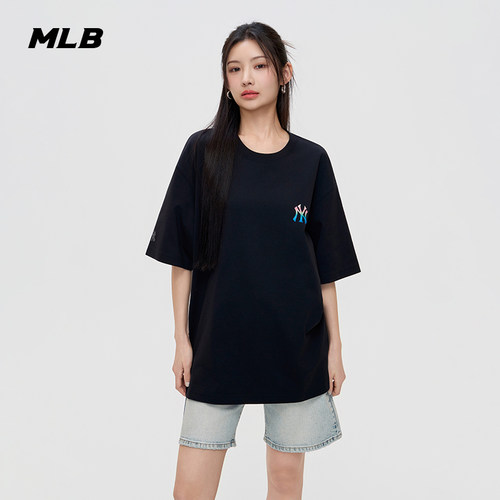 MLB男女同款手绘短袖26春新款