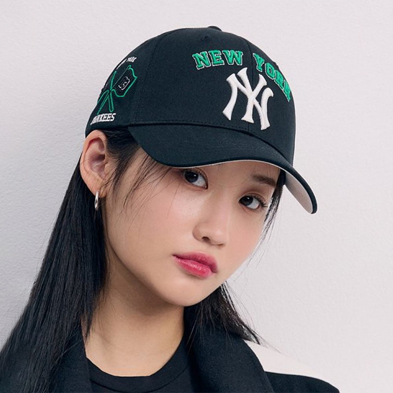MLB男女情侣棒球帽硬顶鸭舌帽