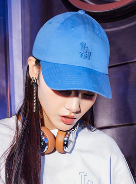 MLB帽子男女情侣棒球帽户外运动休闲遮阳帽潮流鸭舌帽3ACPB074N