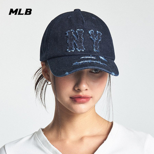 MLB帽子男女情侣棒球帽户外活动休闲旅游遮阳运动鸭舌帽3ACPDS24N