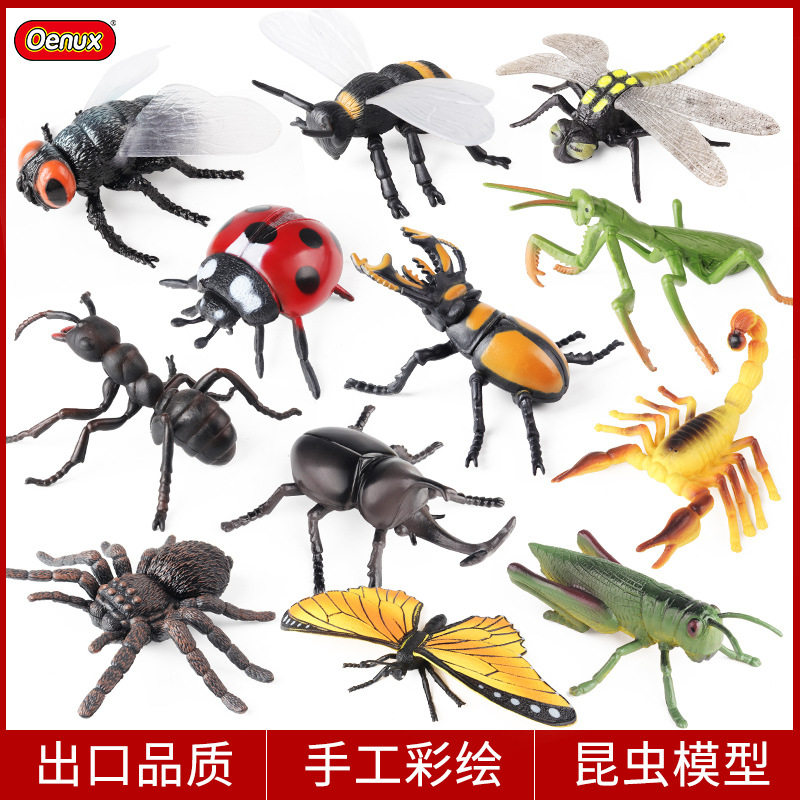 儿童认知动物仿真模型昆虫玩具