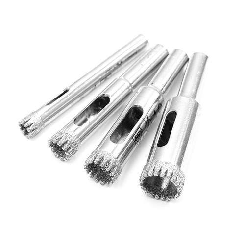 带齿全瓷瓷砖钻头钻孔器钻岩板大理石陶瓷玻璃6mm钻孔器定位器