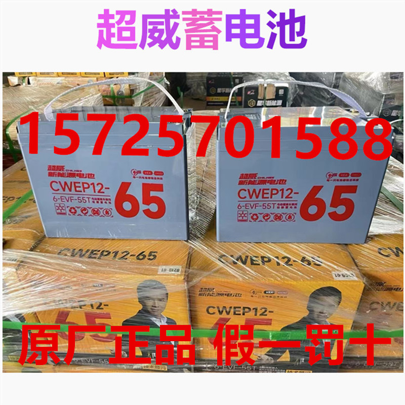 超威蓄电池CWEP12-65电动四轮车