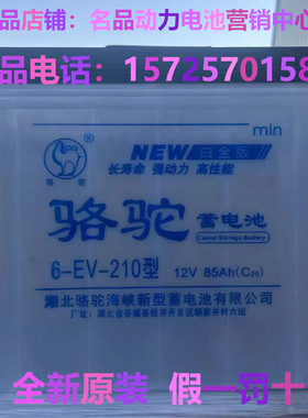 骆驼水电瓶6-EV-210/220/240/285/320型 150/180拉货三轮车蓄电池