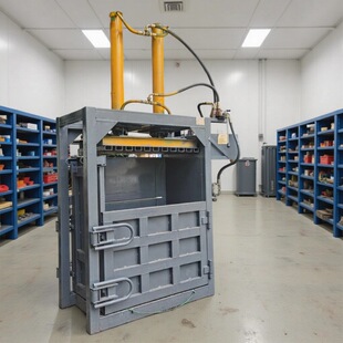 现货直销 集装箱纸袋液压压包机 吨包袋立式压缩机 废纸箱捆扎机