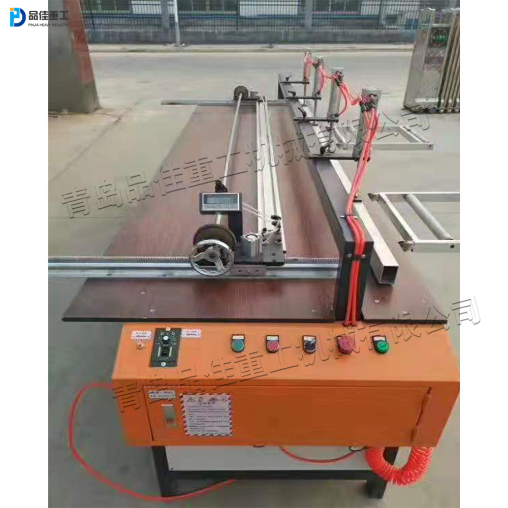 蜂窝板自动裁板锯 铝合金型材铝型材裁切机 推台式铝材切割机