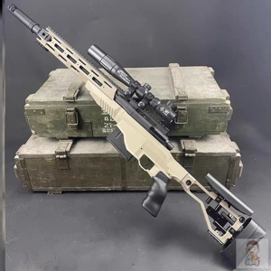 乖巧M40A6虎98k抛壳软弹枪男孩玩具狙击科教模型礼物世界轻武器