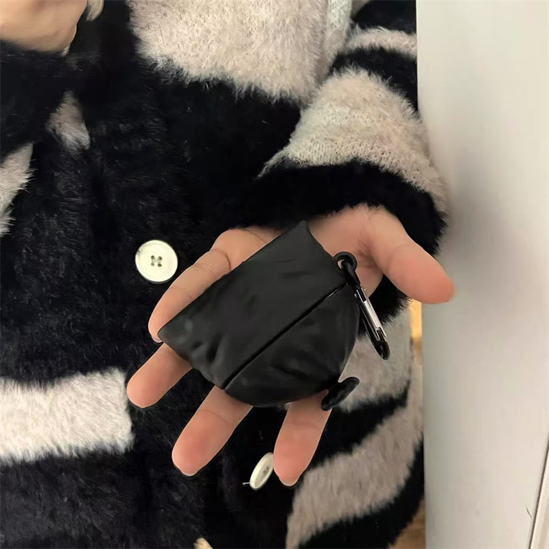 创意垃圾袋AirPods4保护套3代pro2苹果蓝牙耳机壳AirPods二代硅胶软壳华强北五代防摔盒个性趣味AirPod