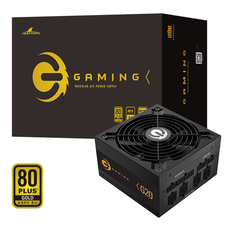 长城G20金牌ATX3全模静音2000W电源N20支持40/50显卡