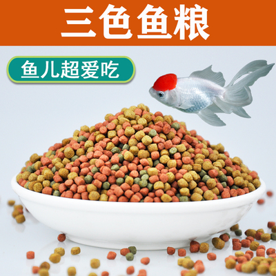锦鲤金鱼鱼食三合一高蛋白