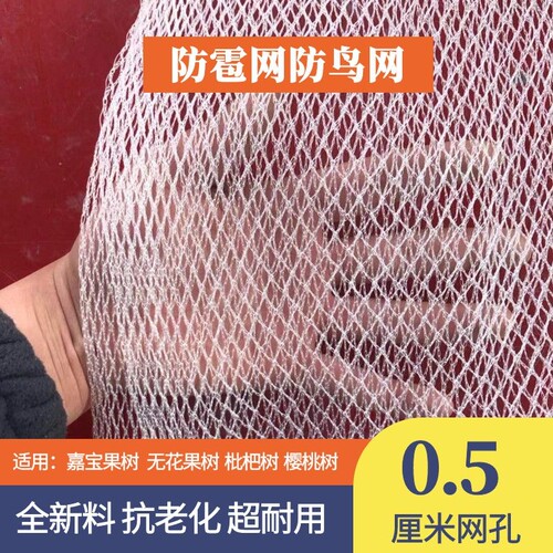 防雹网果园鸟葡萄艺冰全新白
