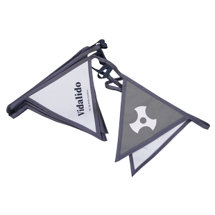 维达利多户外装饰多功能挂灯绳三角彩旗天幕挂绳logo营地氛围旗帜