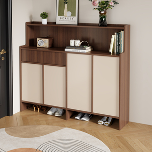 鞋柜家用门口收纳柜一体靠墙玄关柜入户门口置物柜客厅柜子储物柜
