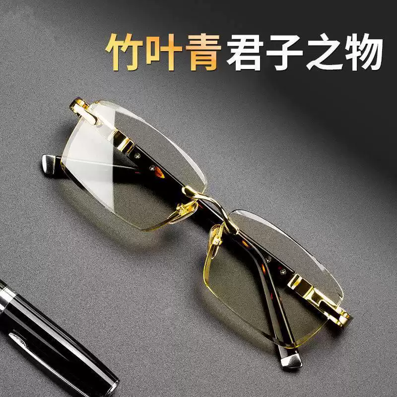 竹叶青水晶石镜清凉润泽石头镜