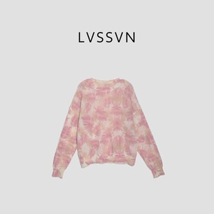31720 露裳2025羊毛混纺轻奢温柔女士针织衫 LVSSVN