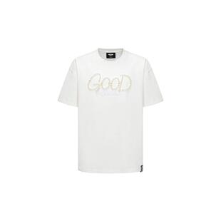 GOODBRAND 2025SS GOOD纯色珍珠logo轻奢时尚高级感短袖T恤