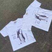 260g重磅纯棉T恤女数码 我不是姜 爱玛侬回忆短袖 直喷休闲百搭体恤