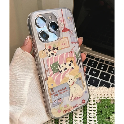 isn可爱松弛感猫狗vivox200ulra手机壳x100s/X90新款y300pro超好看s20少女iqoo13创意neo10双层z9硅胶保护套