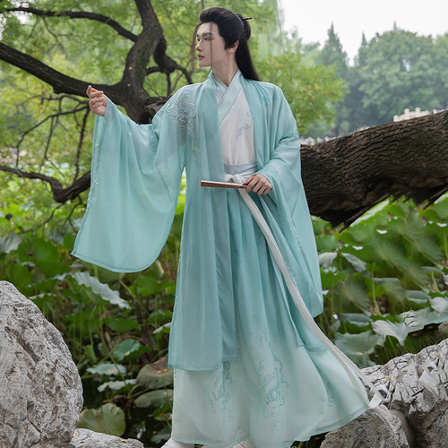 书禹晋制日常套装印花绣花结合