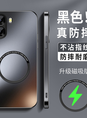 适用oppoa6c手机壳新款OPPOA6C高级保护套PLT130镜头全包防摔a6c外壳AG磨砂情侣简约男女KP磁吸圈软硅胶后盖