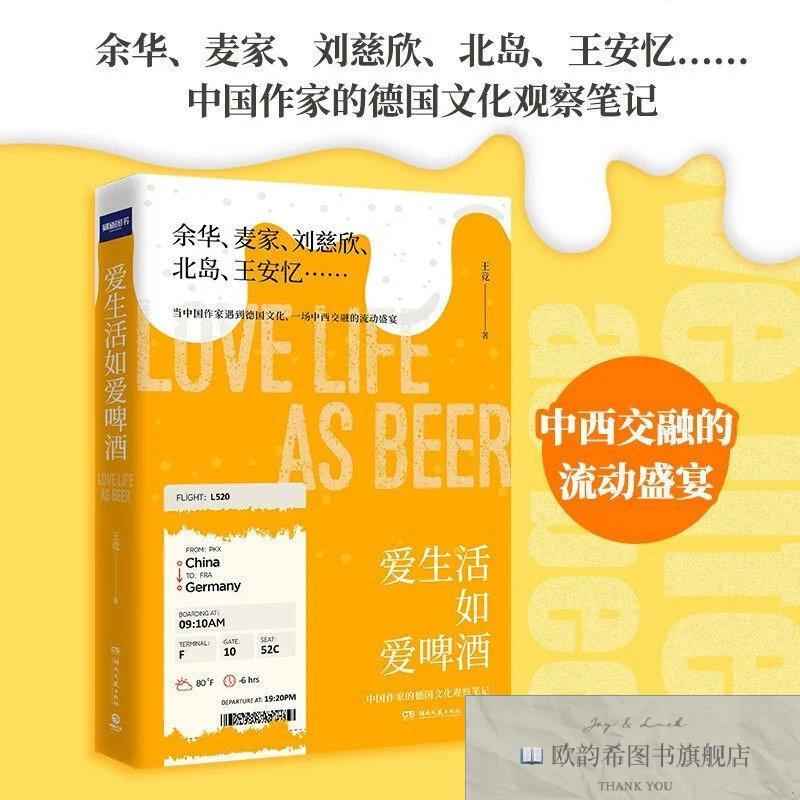 全新正版爱生活如爱啤酒 ,y王竞湖南文艺出版社