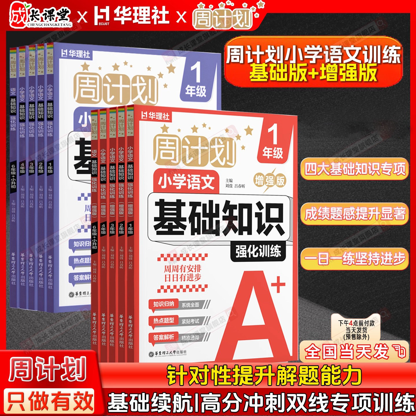 周计划小学语文基础知识强化训练