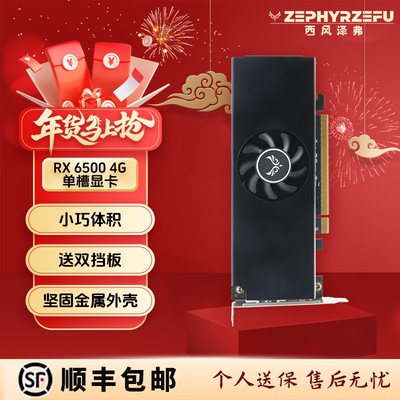 RX65004GLP黑色单风扇刀卡全新