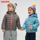 YAYA鸭鸭羽绒服男女童加厚鸭绒冬季 儿童防水防风保暖轻薄羽绒服