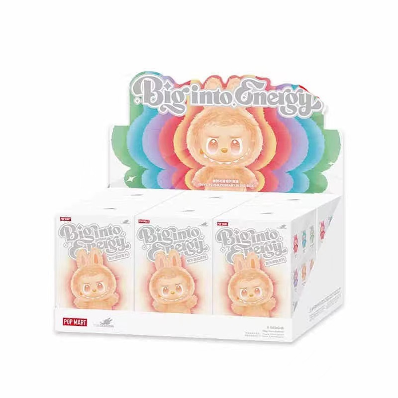 泡泡拉布布玛特前方高能系列马卡龙搪胶代挂件盲盒量大优惠一件代