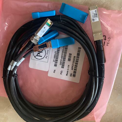 sco QSFP线缆QSFP-4SFP25G-CU2QSFP-4SFP25G-CU1QSFP-4SFP25G-CU3