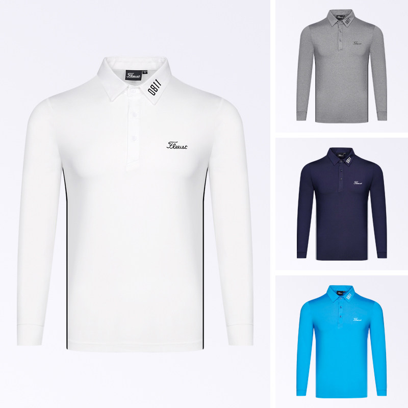 Titleist春秋高尔夫服装男长袖休