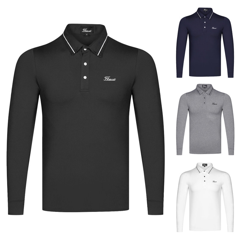 Titleist春季高尔夫服装男士长袖
