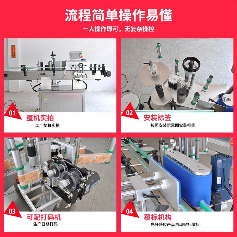 圆瓶子酒瓶正背标贴标机全自动食用油红酒全自动高速贴标机,五金/工具,贴标机,淘宝优惠券,粉丝福利购,淘宝优惠卷