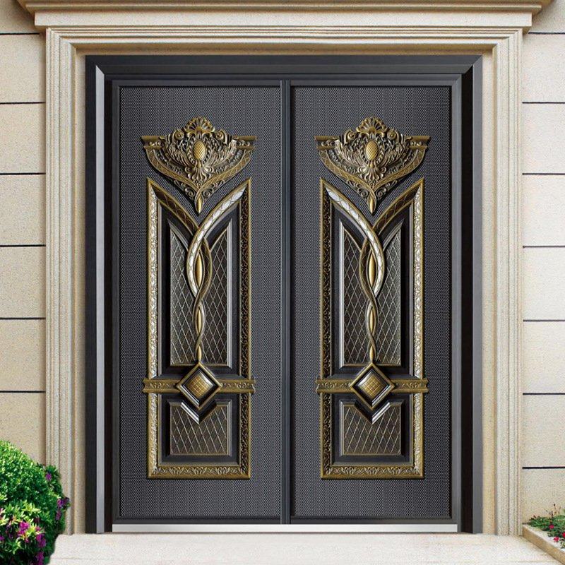 厂家直销不锈钢别墅大门 家用大厅酒店隔音防盗门庭院入户大门,家居饰品,门贴,淘宝优惠券,粉丝福利购,淘宝优惠卷