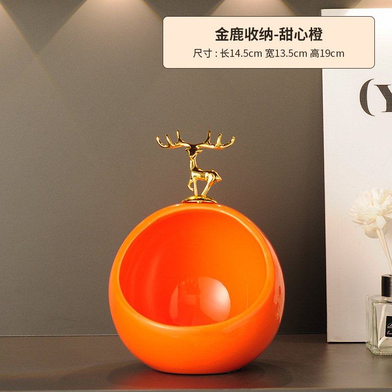 入户玄关门口放钥匙扣锁匙收纳盒摆件轻奢家居客厅鞋柜装饰品,收纳整理,钥匙收纳盒,淘宝优惠券,粉丝福利购,淘宝优惠卷