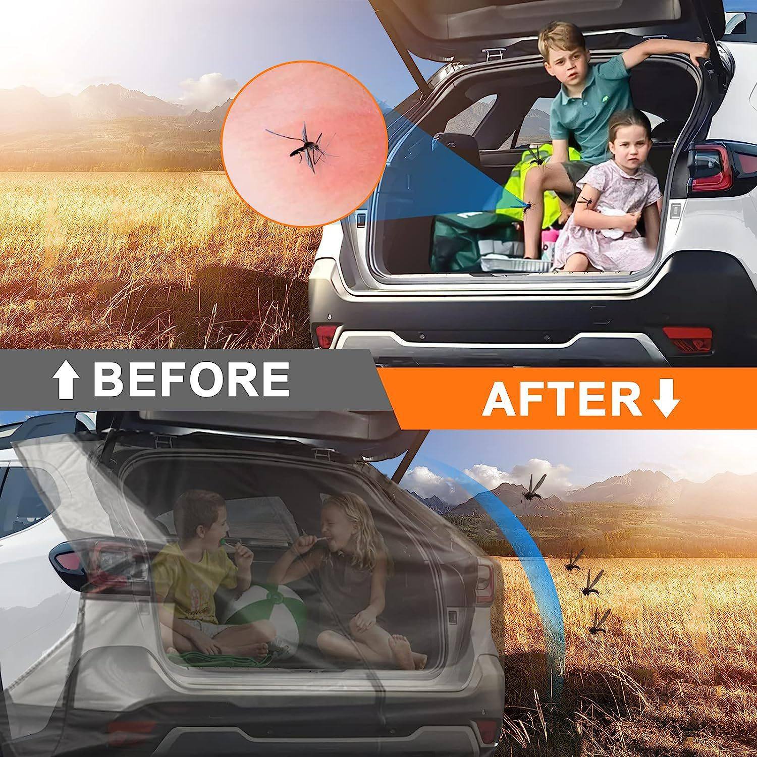 汽车尾门防蚊纱窗 磁吸自驾游装备户外遮阳纱窗 通风防虫网纱蚊帐,汽车用品/电子/清洗/改装,车用窗帘,淘宝优惠券,粉丝福利购,淘宝优惠卷