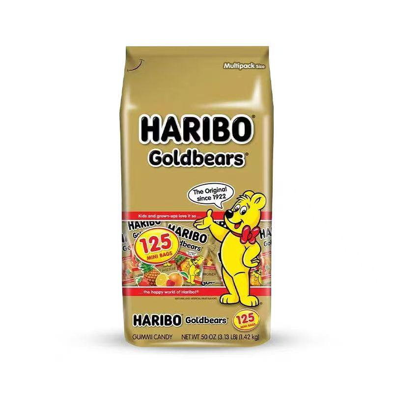 德国哈瑞宝Haribo小熊橡皮糖qq糖水果软糖网红儿童糖果零食